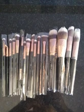 Anmor-Juego de brochas de maquillaje, para base de sombra de ojos, colorete en polvo, delineador de ojos, pestañas, labios, herramienta cosmética, 4-16 Uds.