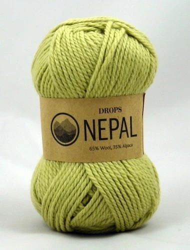 1477 Фисташковый Пряжа DROPS «Nepal» - Цвет: 1477 Фисташковый