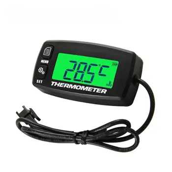 

New TM003 Digital -20 +300 Celsius degree theomometer temp meter for gas motorcycle Marine Boat Mower dirt quad bike