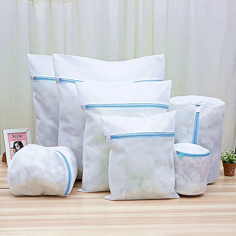 

Underwear Laundry Bag Zippered Mesh Washing Machine Bag For Underwear Household Protected Clothes Socks Bra Lingerie Washing Bag