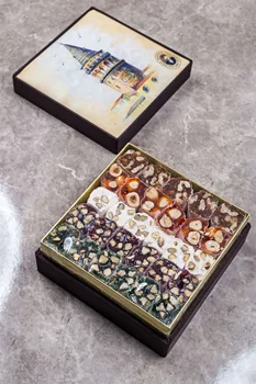 

Traditional Fresh Delicious Mixed Luxe Turkish Delight Galata Tower. Free Worldwide Delivery within two to seven days with DHL.