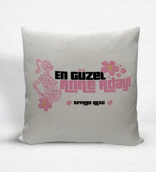 

Personalized Custom Best Nice Expectant Mother Decorative Linen Pillow-3