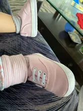 Recién Nacido Bebé Zapatos de niñas Zapatos Niños lona niño zapatillas de goma antideslizante suela blanda para niño en primer lugar los caminantes de 0-18 meses