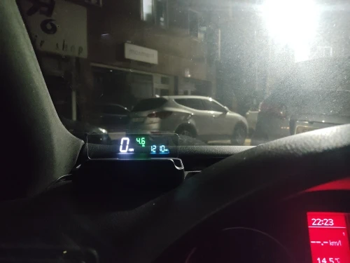 Отзыв о товаре Проектор EANOP M40PLUS, зеркало на лобовом стекле, дисплей OBD2, Winshield, измеритель скорости вращения, скорость проектора, расход масла, приложение дл... от пользователя O***e
