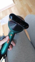 Secador de pelo profesional de 2000W, minisoplador de iones negativos de luz azul, martillo de pelo eléctrico de 220V, viento fuerte y seco