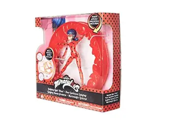 

Ladybug doll with rotating wheel toy