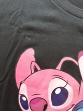 Playera con puntadas de Disney para mujer, camiseta de dibujos animados, camiseta blanca a la moda para hombre y mujer, gran oferta