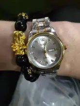 OLEVS-reloj de cuarzo clásico para mujer, cronógrafo de lujo, resistente al agua, correa de acero inoxidable