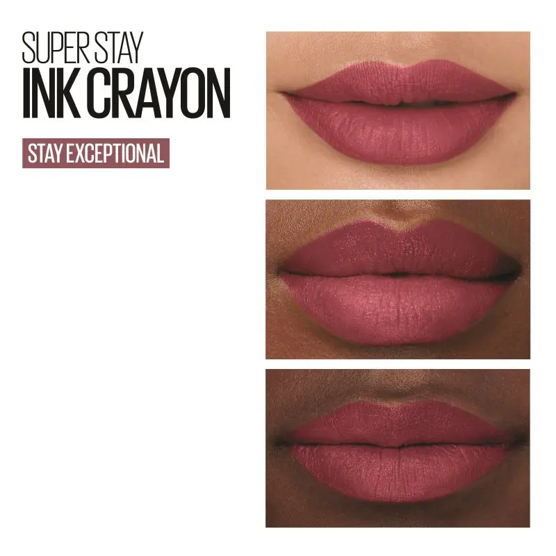 Maybelline New York Суперстойкая помада-стик для губ Superstay Ink Crayon 1.5 гр