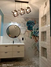 Photo Wallpaper Mural Flower Bedroom Living-Room Custom Beibehang Background Peony Hand-Painted