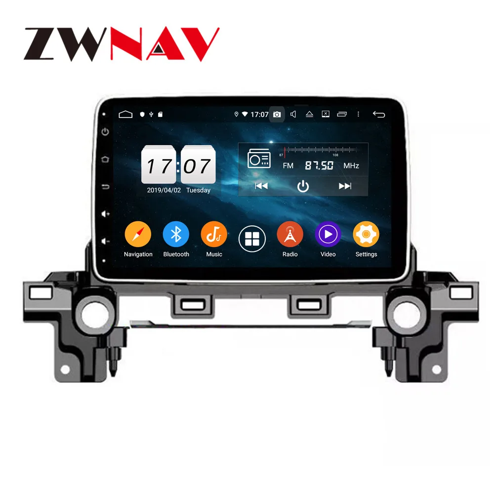 Android 9 4+ 64G DSP ips Автомобильный плеер gps навигация для Mazda CX-5 головное устройство мультимедийный Кассетный плеер рекордер