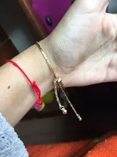 Kpop-pulsera de cadena de Color dorado para mujer, pulsera de acero inoxidable ajustable, joyería de amistad