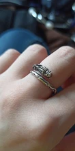 Único memoria Retro dragón dominante de plata tailandesa hombre de Plata de Ley 925 mujeres Apertura de tamaño variable anillos SRI513