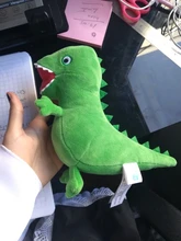 Cerdo de Peppa 19cm de peluche de dinosaurio muñeca algodón PP suave Animal relleno de peluche de regalo para bebé niña niño dinosaurio almohada de peluche de juguete