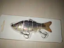 Fishing Wobbler Hard Bait Swimbait Artificial-Lures Lifelike Slow 10cm Isca 15g 17g 6/7-Segment