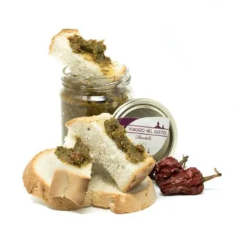 

Patè di Cime di Rape e Peperoncino gr 200 circa