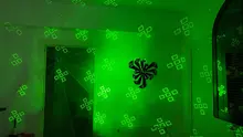 Effect-Lamp Laser-Projector-Lights Controller Music Party-Show 60-Patterns RGB Led Ce