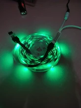 Tape Diode Led-Light Rgb Strip Ir-Controller-Adapter Flexible Ribbon Stripe 5050 2835