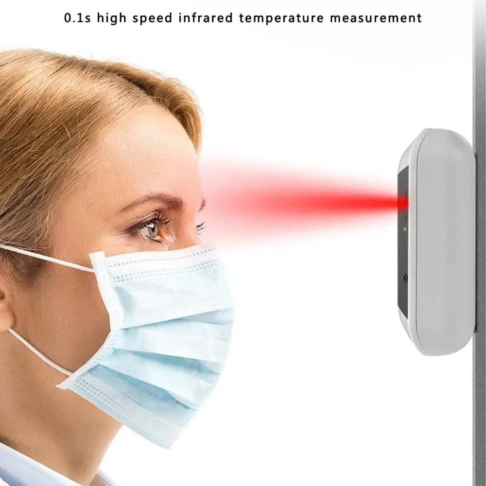 

Non-contact Automatic Intelligent Handheld Thermometer Wall Mounted Human Body Infrared Thermometer Temperature Measurement