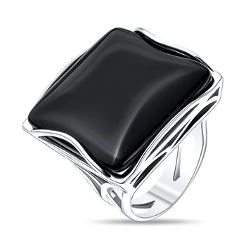 

Silver ring with carnelian and хризопразом