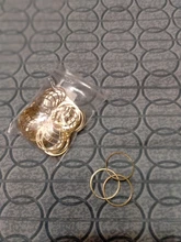 Aros de 8-40mm de diámetro redondo, conectores de cables para pendientes, anillos cerrados para DIY, fabricación de joyería de colgantes, suministros, accesorios, 20-50 Uds.