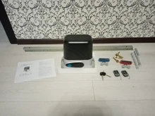KIT de automatización de puertas LTM600, motor de operador de puerta deslizante para puertas, peso de 600kg con engranajes de metal