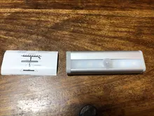 Wardrobe Lamp Cupboard Closet Night-Light Perception Motion-Sensor Stairs Led Under-Cabinet