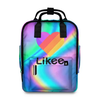 

Women's backpack 3D likee gradient