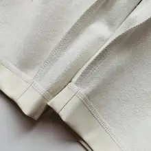 Pants Trousers Women Drawstring Female High-Waist WOTWOY Spliced Loose Autumn Straight