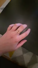 Anillo redondo geométrico minimalista para mujer, conjunto de anillos de dedo para mujer, sortija abierta circular clásica, joyería femenina, Color dorado, 2021