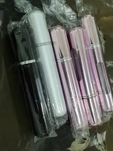 5ml 8ml Mini portátil botella de Perfume recargable con Spray Perfume de envases cosméticos vacíos atomizador en Spray para botella de viaje