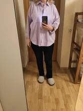 KPYTOMOA-blusas holgadas asimétricas de manga larga para mujer, camisas de pana con bolsillos de gran tamaño a la moda, Tops Chic para mujer 2020