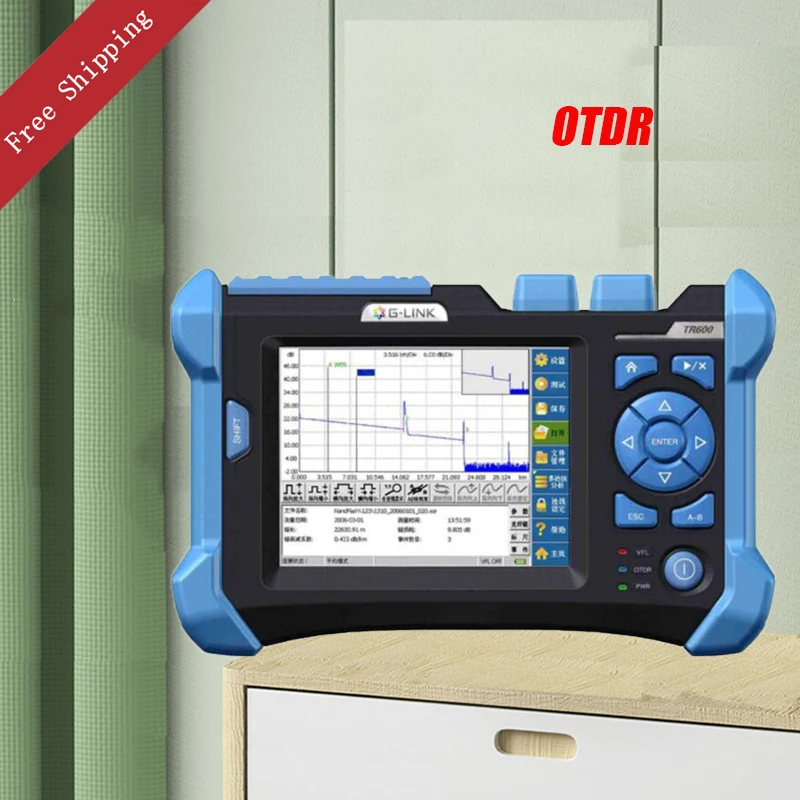 Волоконно-оптический тестер GLINK TR600 PON 1310/1550 + нм 32/дБ |