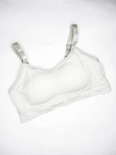 Sujetador deportivo acolchado para mujer, Top transpirable con correa de ajuste, chaleco de encaje perfecto para correr, gimnasio y Deporte