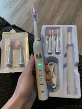 Timer Dental-Brush Sonic Teeth-Whitening Rechargeable Waterproof 5-Modes USB