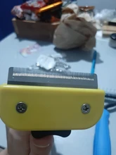 Peines para quitar el pelo de perros y gatos, herramientas de aseo, recortadora desmontable, accesorio, peines para mascotas