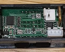 LED Digital DC amperímetro voltímetro de 4 bits 5 alambres DC 200V 10A medidor de corriente de voltaje de la fuente de alimentación de LED azul rojo pantalla doble Detector