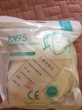 Mascarilla KN95 FFP2 con filtro de 5 capas para adultos, máscara protectora Facial contra la gripe, Tapabocas