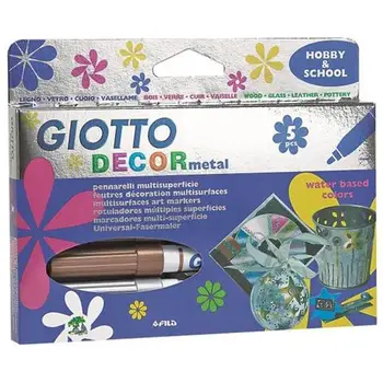 

5 markers Decor Metal packaging