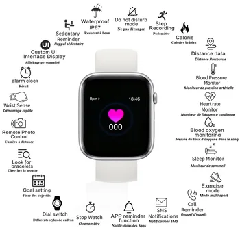 

Watch FITNESS multifunction COMPATIBLE iOS & ANDROID-