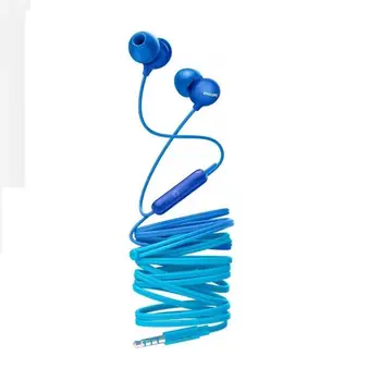 

Headphones ear Silicone PHILIPS UpBeat SHE2405-translucent-Micro & M L-Control Case Sound-BLUE BITONE