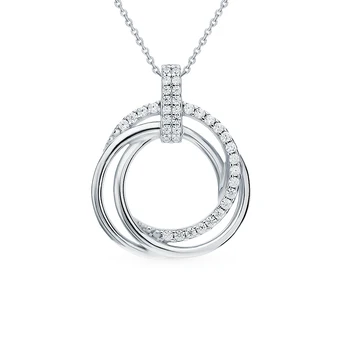 

Silver Pendant with cubic zirconia sunlight sample 925