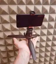Ulanzi-Mini trípode MT-17 DSLR SLR para teléfono, Vlog, cabeza de bola de rotación ajustable 360 con tornillo 1/4 para cámara DSLR