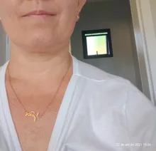 Estetoscopio corazón collar de oro de las mujeres de corazón de amor de acero inoxidable collares y colgantes médico enfermera regalos de amante