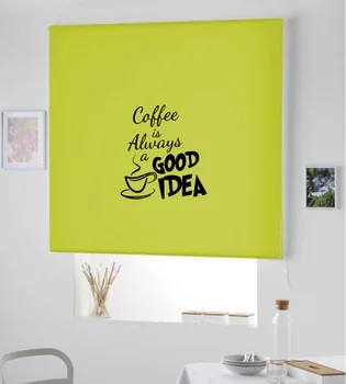 

Blind Iroa with themed company/Cafe good idea! ROLLER BLINDS TRANSLUCENT! (PISTACHIO 100X175)