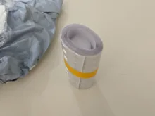 Pegatinas de cinta de advertencia Reflector de luz de advertencia pegatina protectora película reflectante marca de seguridad para coche reflectante 100cm X 5cm