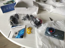 Cámara de salpicadero de coche, grabador de vídeo con cámara de visión trasera de 1080P, grabadora de ciclo de 3,6 pulgadas, Dvrs, Dvr, 3 en 1, grabador de vídeo Dvr
