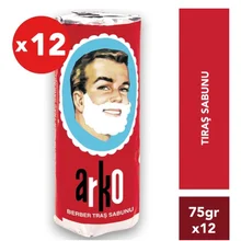 Мыло для бритья Arko 75g 12 форма 900 г ARKO палочка мыла щетка и
