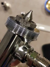 WENXING pistola de pintura Manual W101, herramienta neumática de w-101 para coche, 0,8/1,0/1,3/1,5/1,8mm