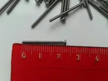 Head-Screws M1.4 M1.2 304-Stainless-Steel M2.5 M1.6 100pcs M3 M4 DIN7985 Pan Phillips